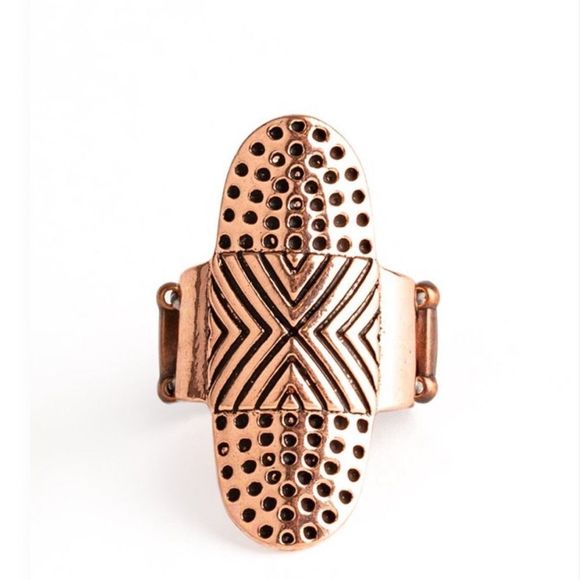Jewelry - Grunge Copper Ring
